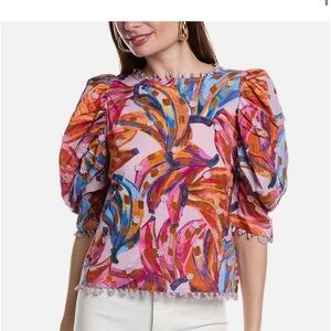 Farm rio Colored Bananas Blouse